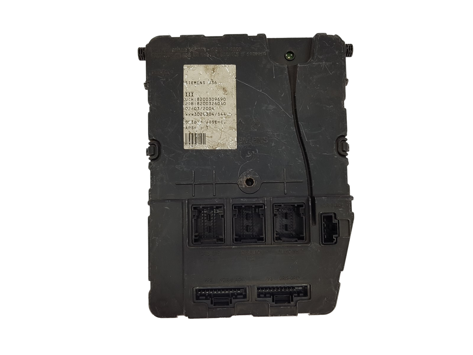 Controller Renault UCH X84 N2 8200309690 S118400220D Siemens 18380 main product photo