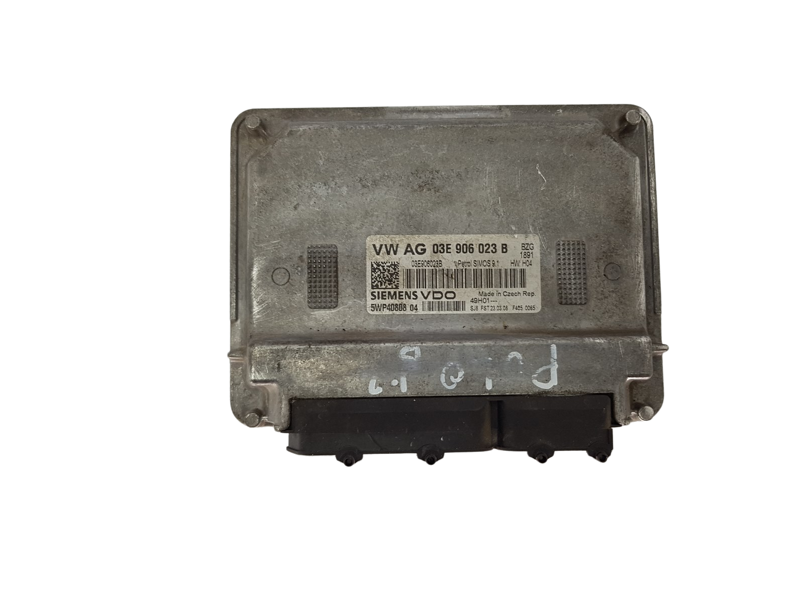 Controller 03E906023B 5WP40808 04 03E906023B VW Siemens main product photo