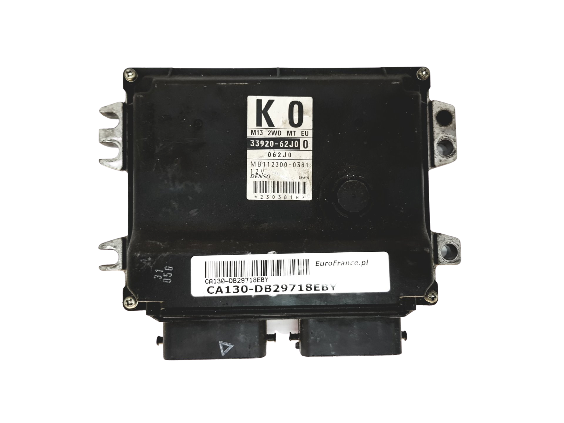 Engine Controller 33920-62J0 MB112300-0381 Suzuki Denso 29718 main product photo