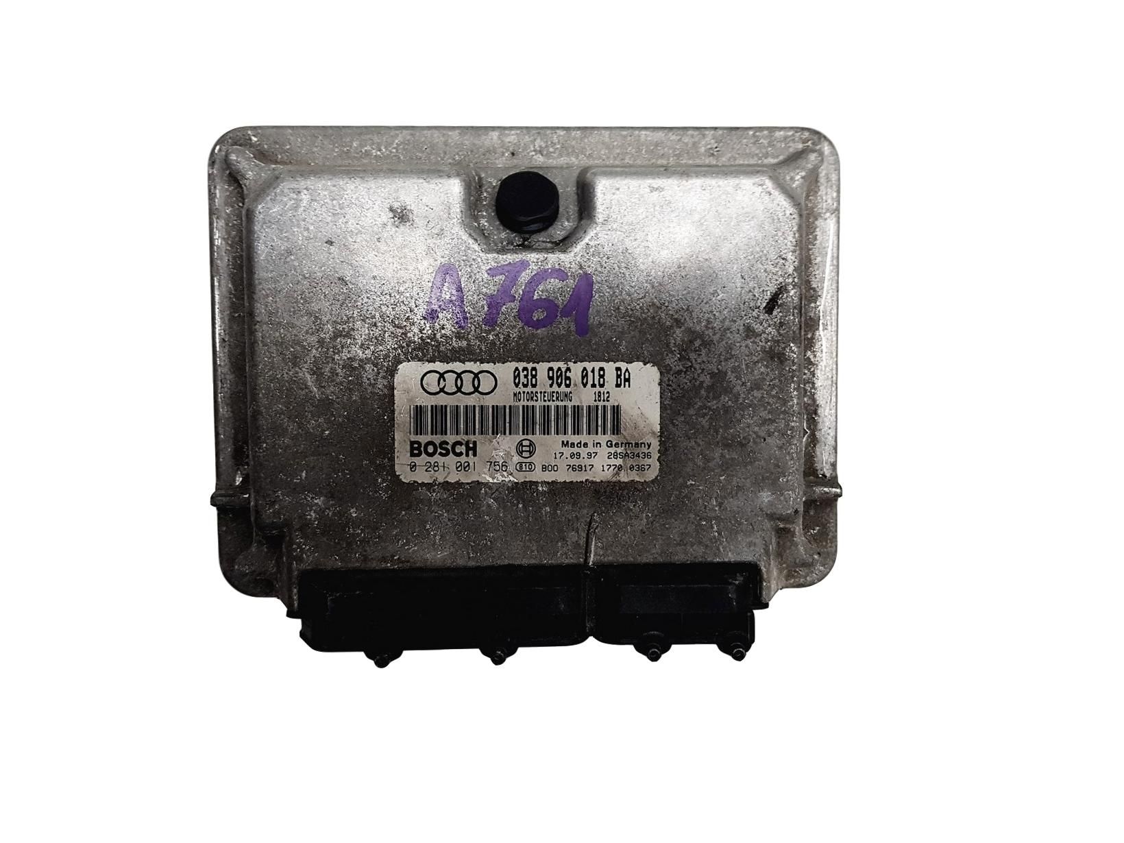 Controller 038906018BA 0281001756 Audi Bosch 11233 main product photo
