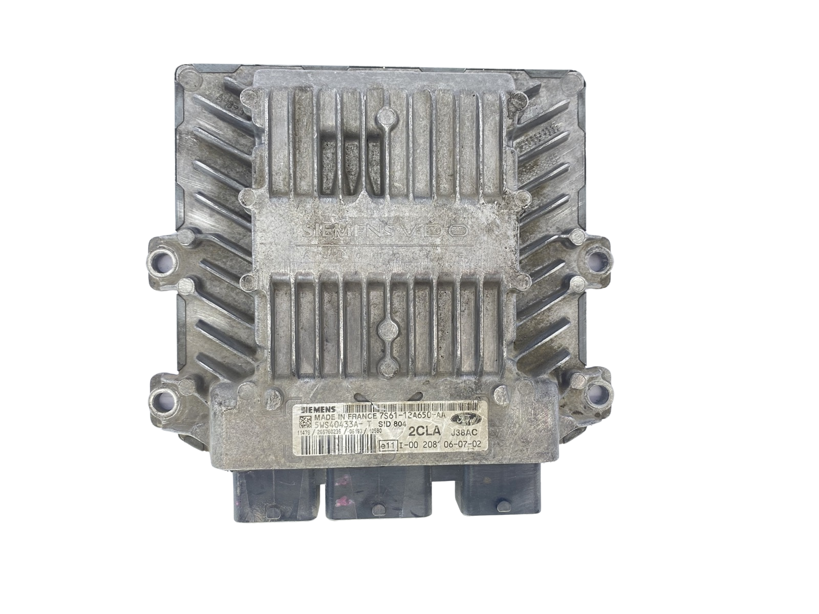 Controller 7S61-12A650-AA 5WS40433A-T SID 804 2CLA Ford Siemens 59943 main product photo
