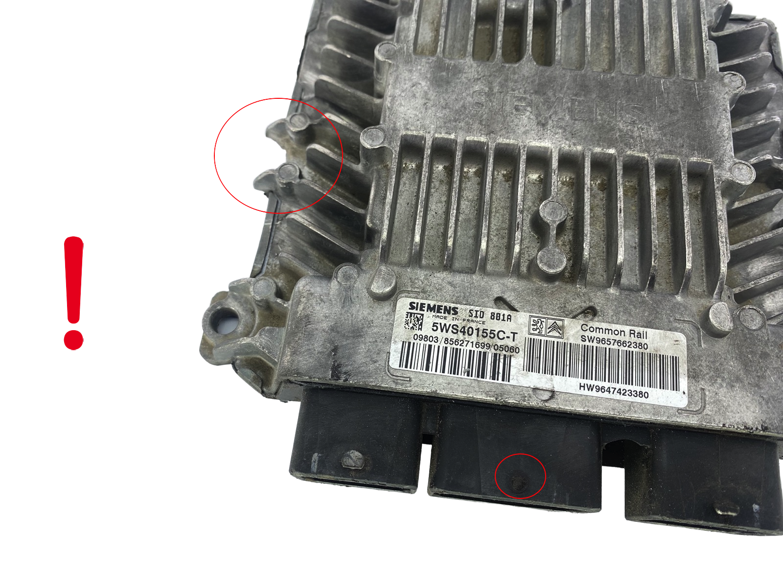 Controller 9657662380 9647423380 5WS40155C-T PSA Siemens 48224 main product photo
