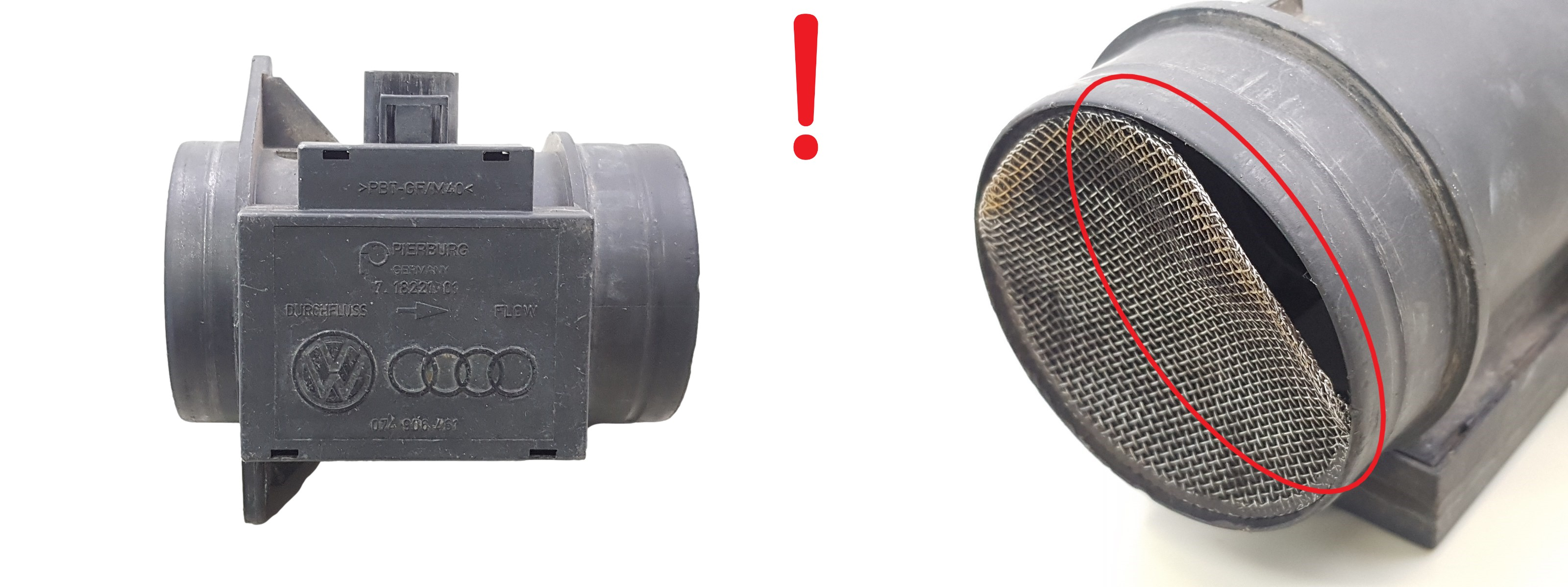 Air Flow Meter VWAG 074906461 7.18221.01 Pierburg main product photo