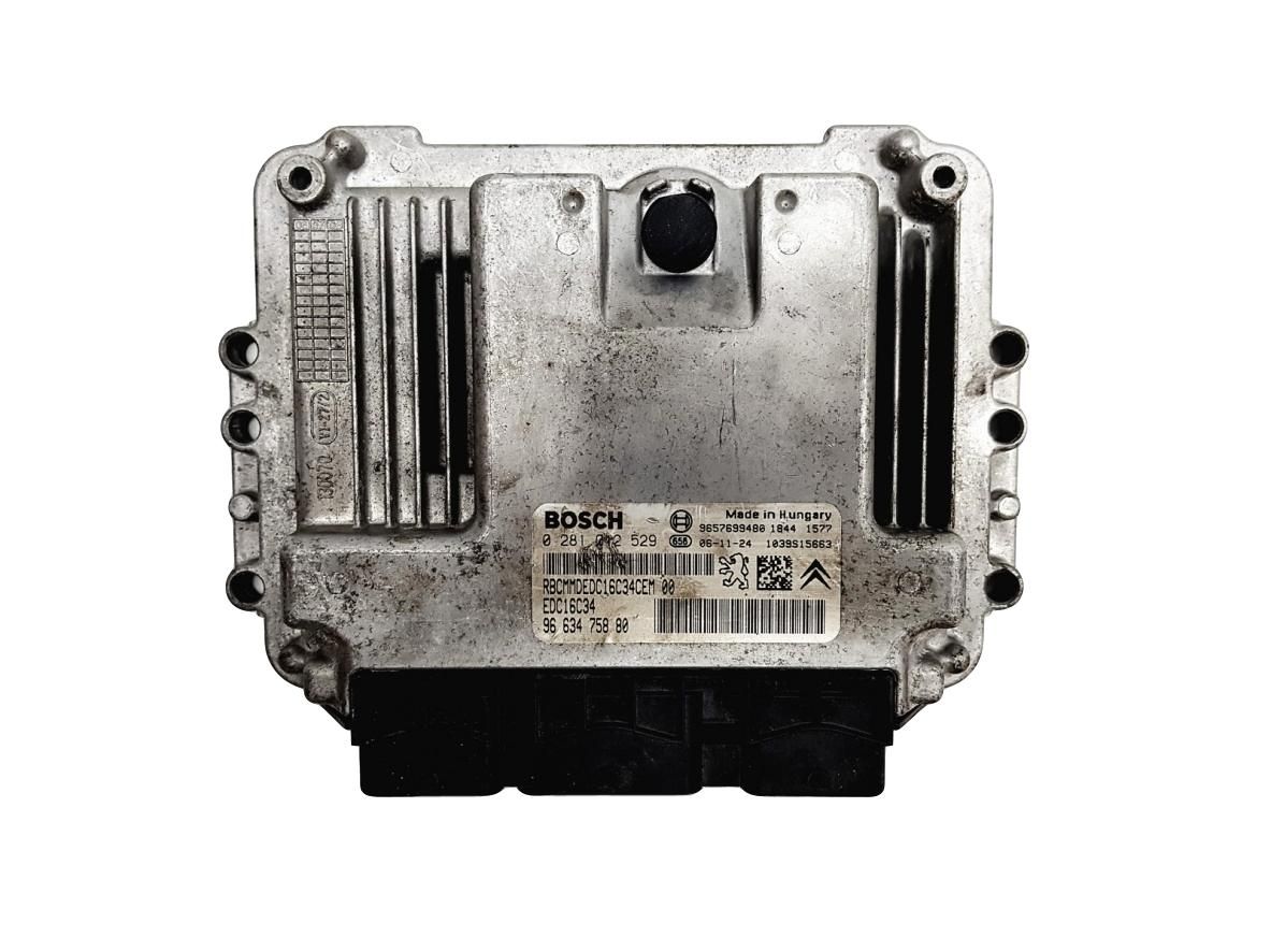 Controller 0281012529 9663475880 9657699480 PSA Bosch 9112 main product photo