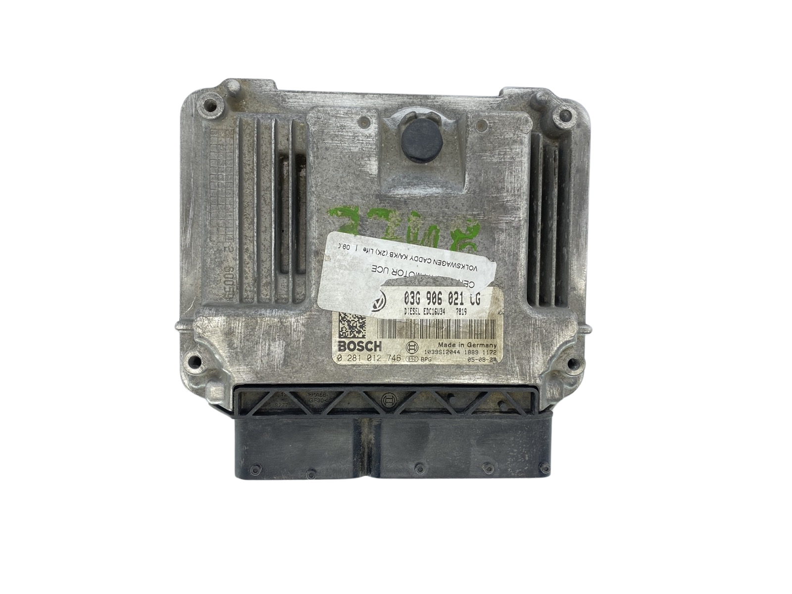 Controller 03G906021CG 0281012746 VW Bosch main product photo