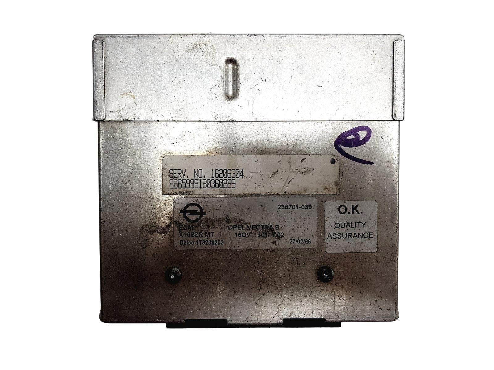 Controller 16206304 173238202 238701-039 Opel Delco main product photo