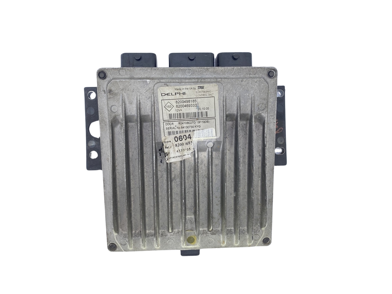 Controller 8200498185 8200469333 R0410B027D Renault Delphi 61163 main product photo