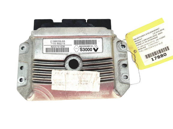 Controller 21586059-6A 8200751638 8200509516 Renault Sagem main product photo