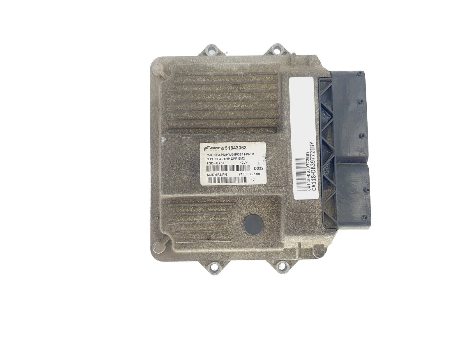 Controller 51843363 MJD6F3.PN 71600.257.00 Fiat FPT main product photo