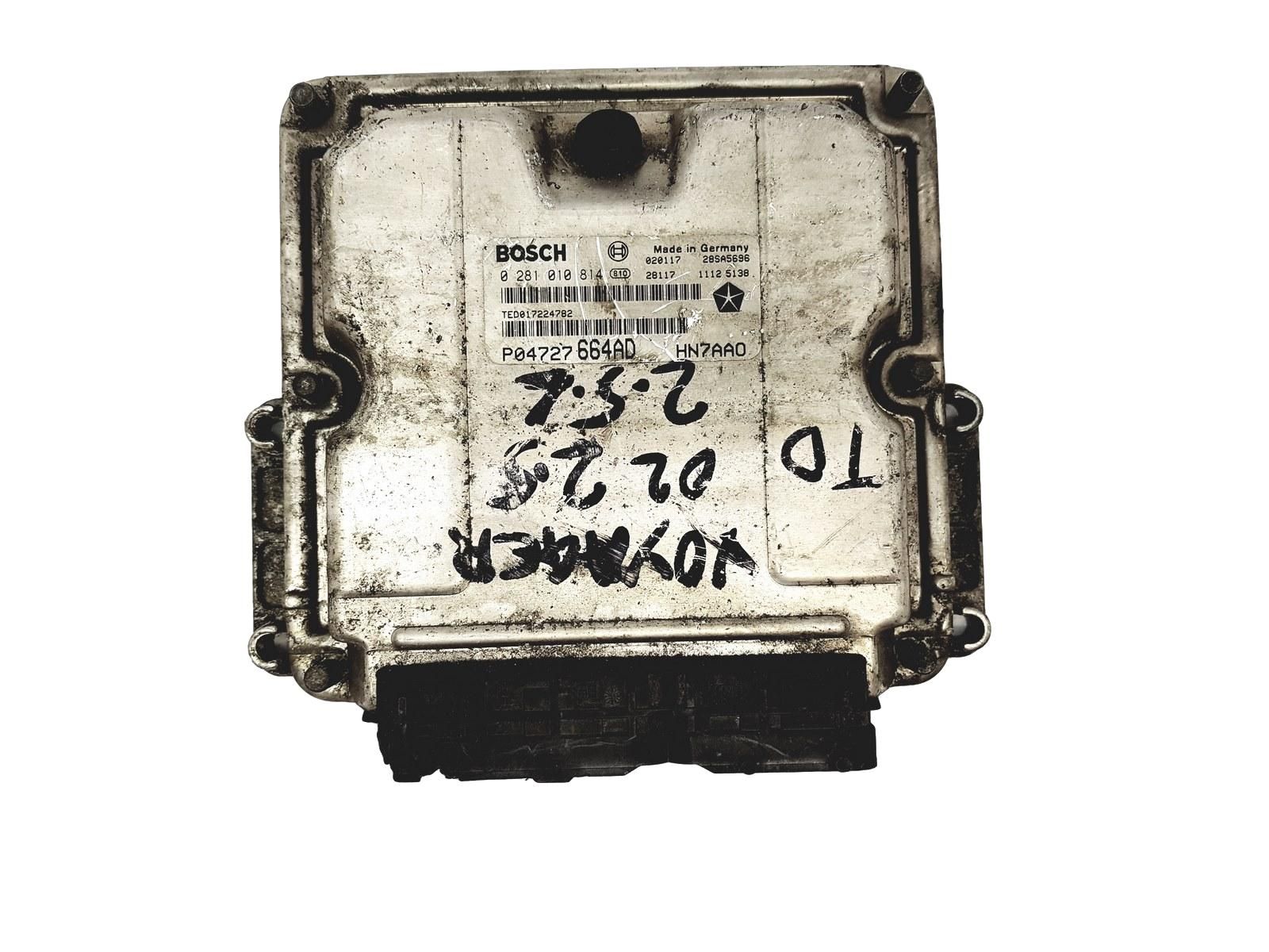 Controller P04727664AD 0281010814 Chrysler Bosch 15741 main product photo