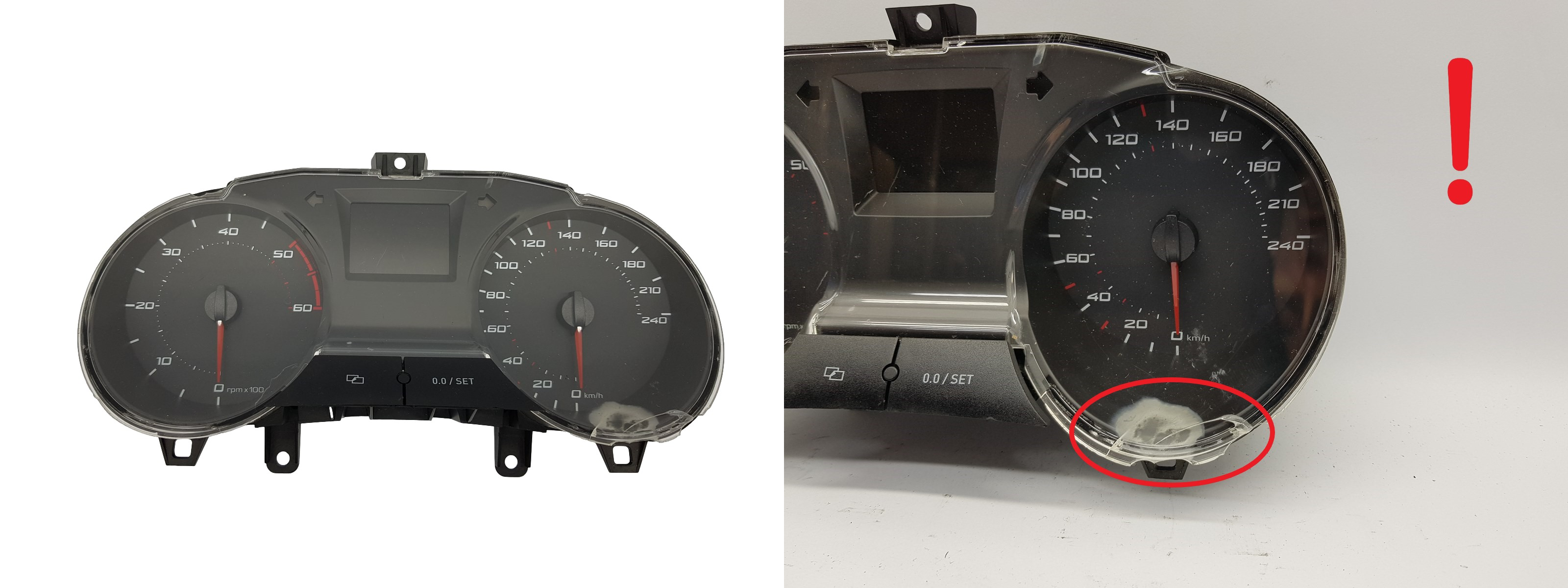 Speedometer/Instrument Cluster Seat Ibiza 6J0920802H 2980 main product photo