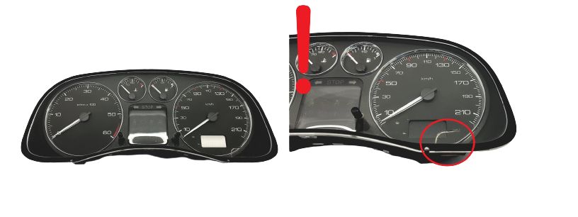 Speedometer/Instrument Cluster Peugeot 307 9654485280 A01 52841 main product photo