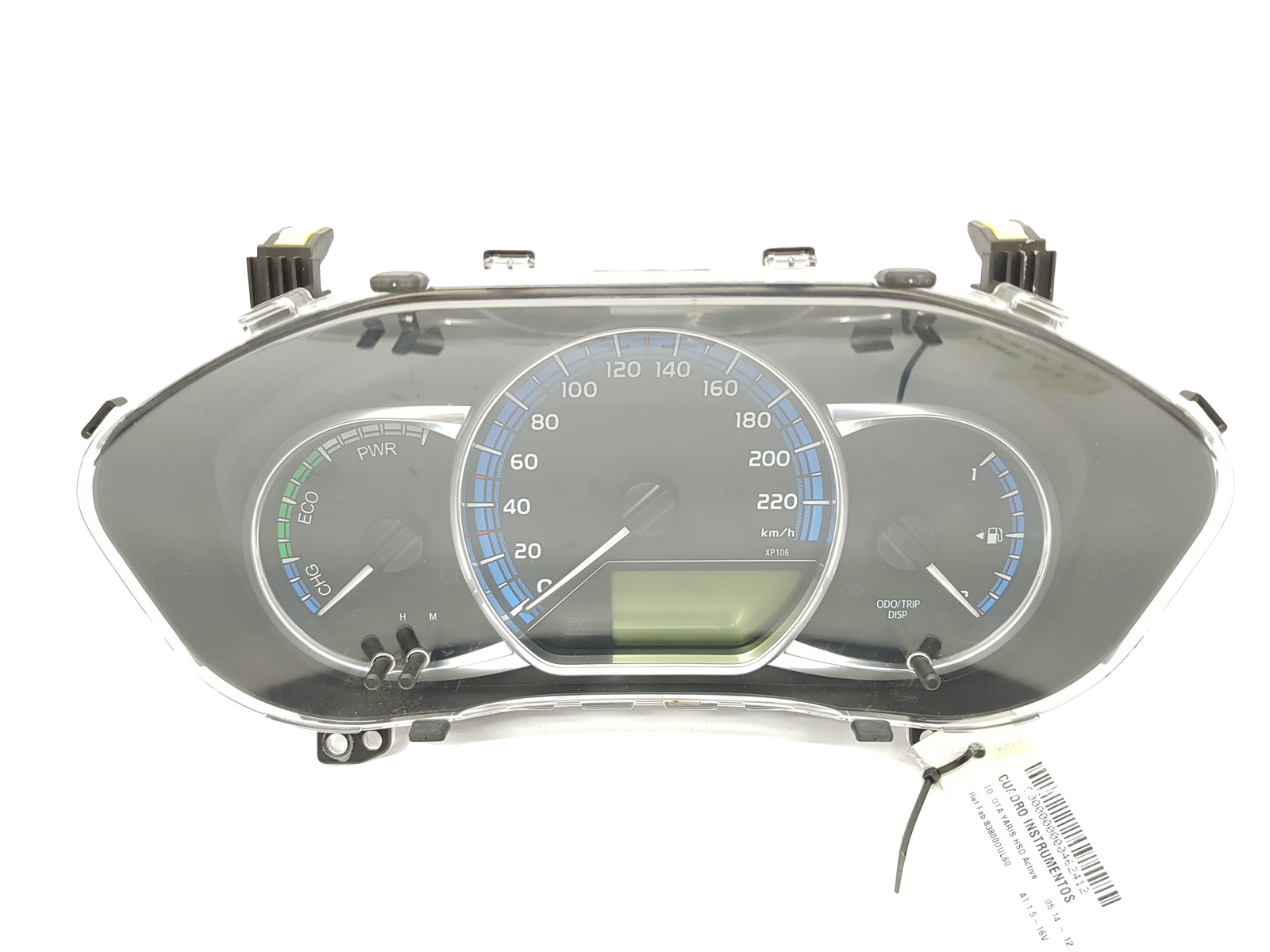 Speedometer/Instrument Cluster Toyota Yaris Hybrid 83800-0UL60 25481 main product photo