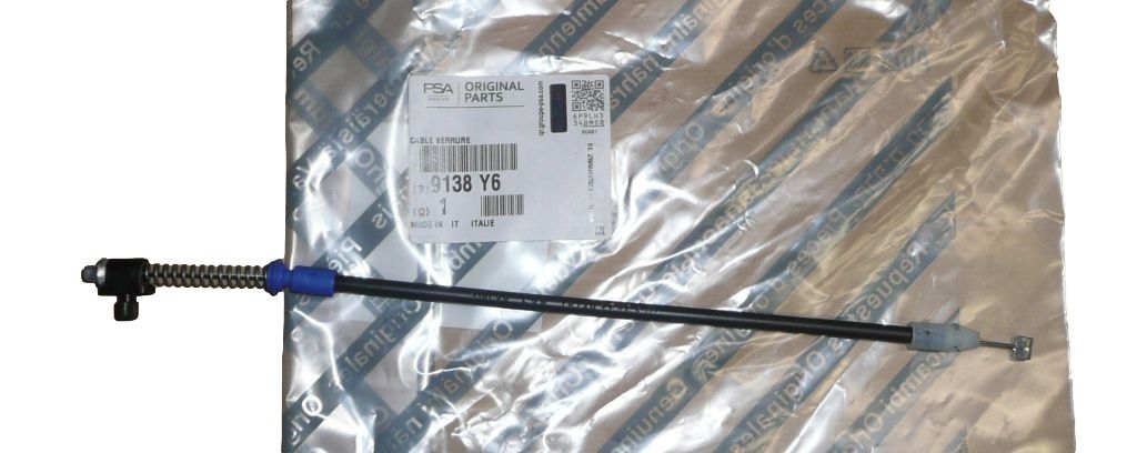 Lock Cable New Original 9138.Y6 9138Y6 Citroen Peugeot main product photo