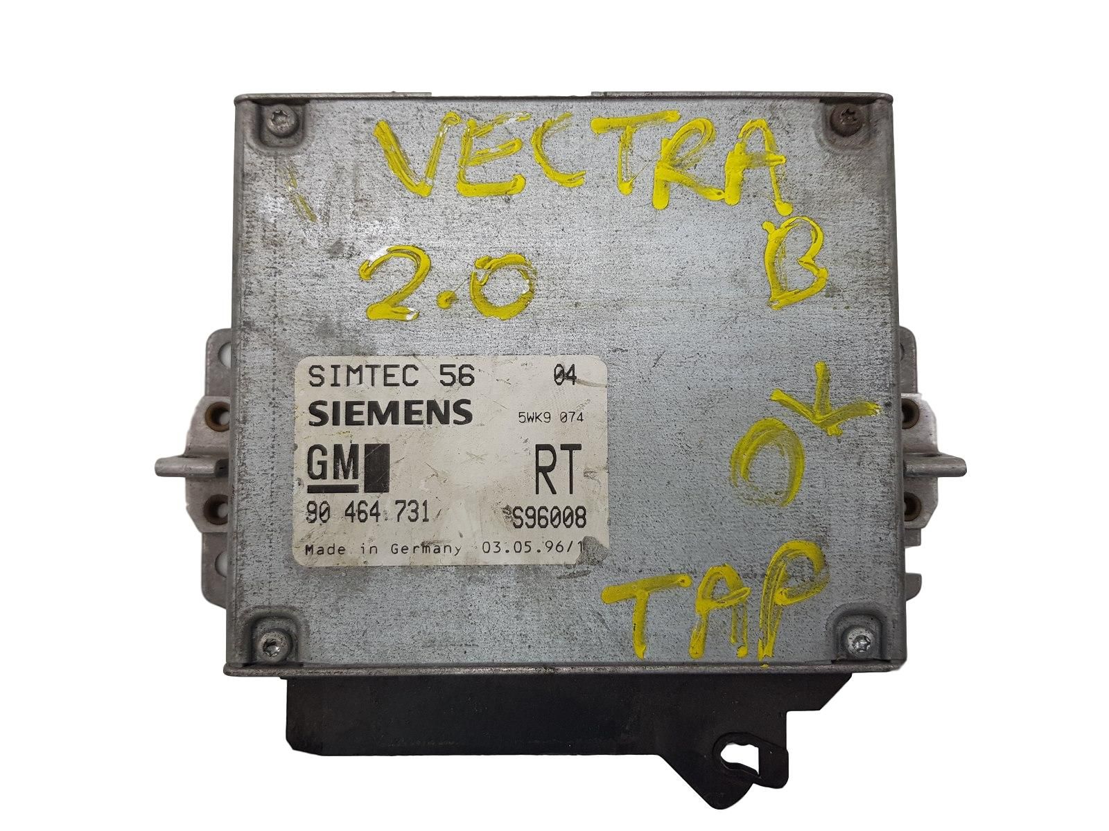 Engine Controller 90464731RT S96008 5WK9074 Opel Siemens 2482 main product photo