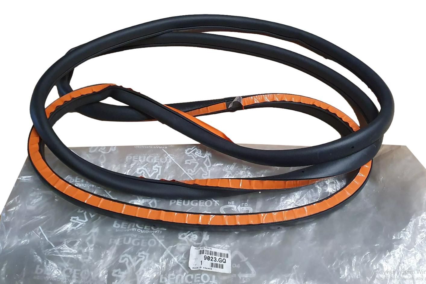 Door Seal Right Front Original 9023GQ 9023.GQ Peugeot 607 main product photo