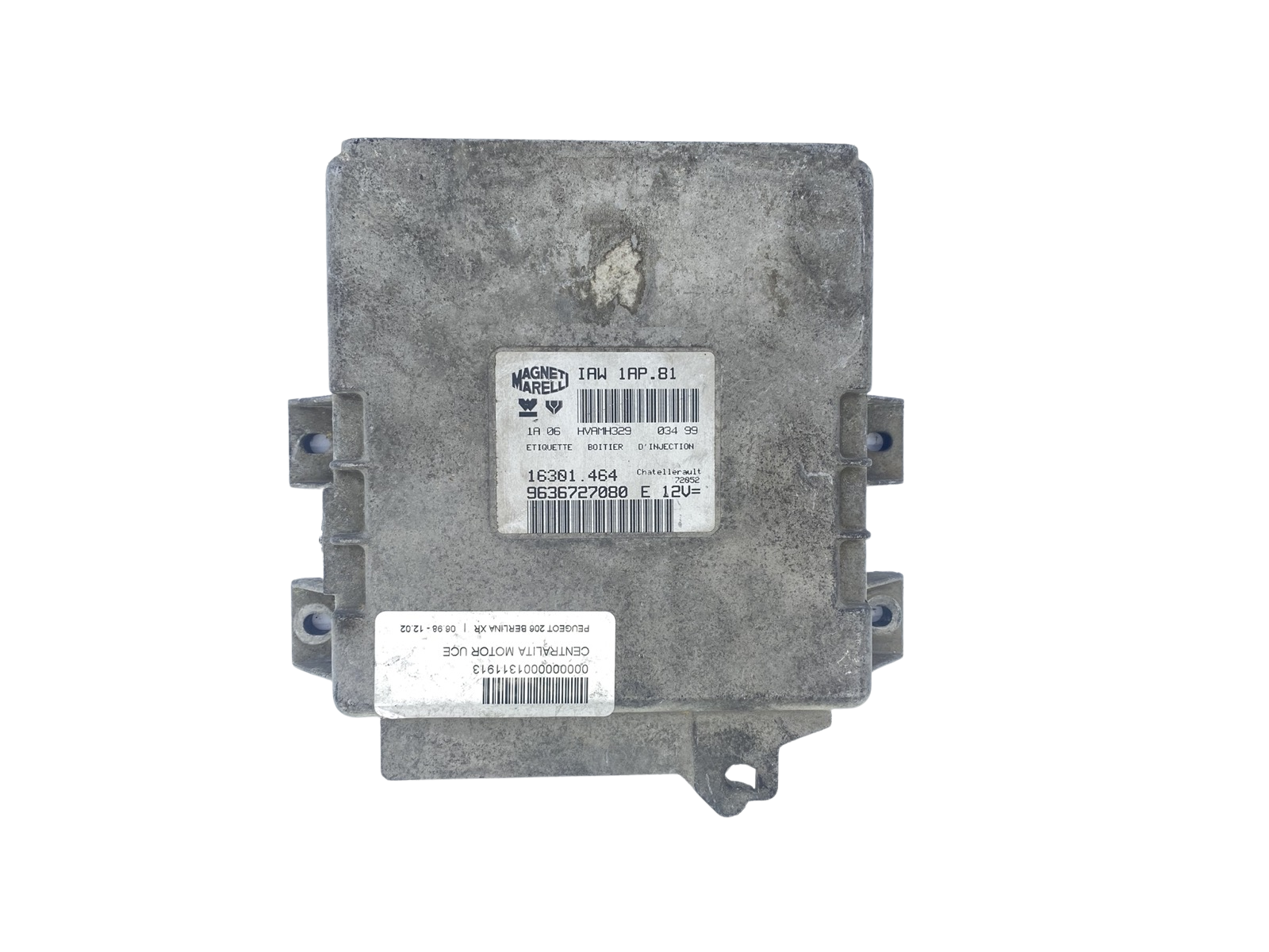 Controller 9636727080 16301.464 IAW1AP.81 PSA Magneti Marelli 59547 main product photo