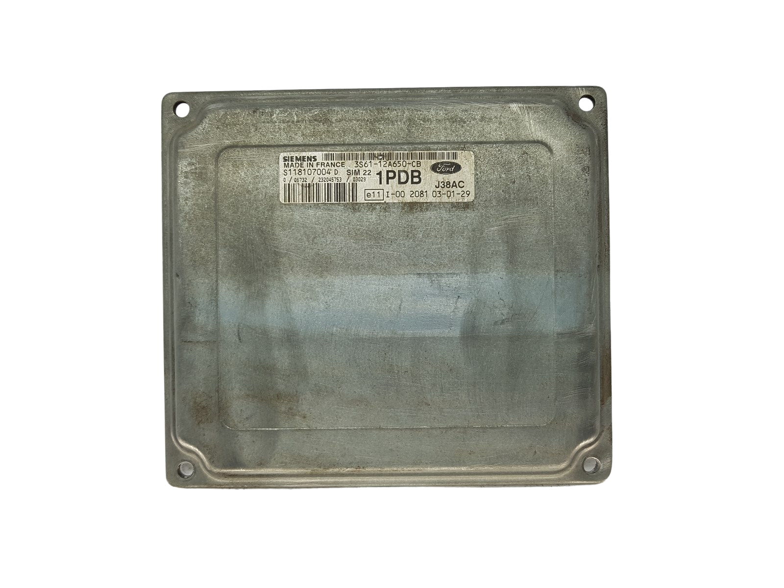 Controller S118107004D 3S61-12A650-CB Ford Siemens 16614 main product photo