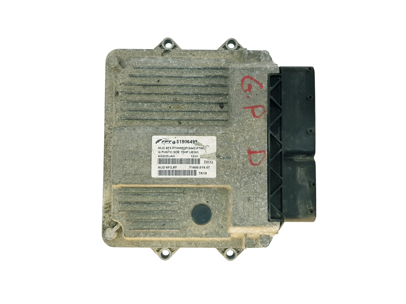 Controller Fiat MJD6F3.P7 51806498 71600.019.07 Magneti Marelli 32754 main product photo