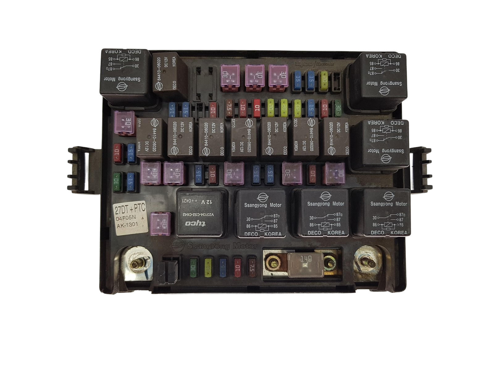 Fuse Box Ssang Yong 27DT+PTC 04F05N AK-1301 main product photo