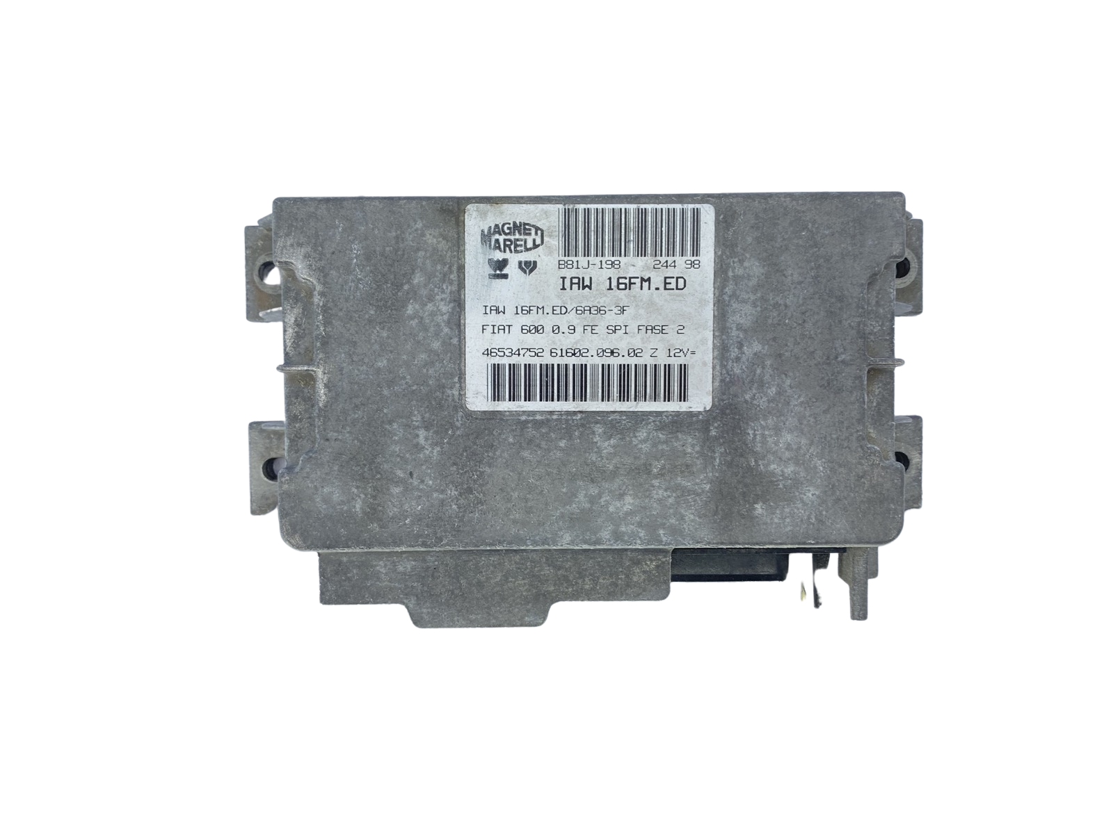 Controller 46534752 IAW16FM.ED 61602.096.02 Fiat Magneti Marelli 53898 main product photo