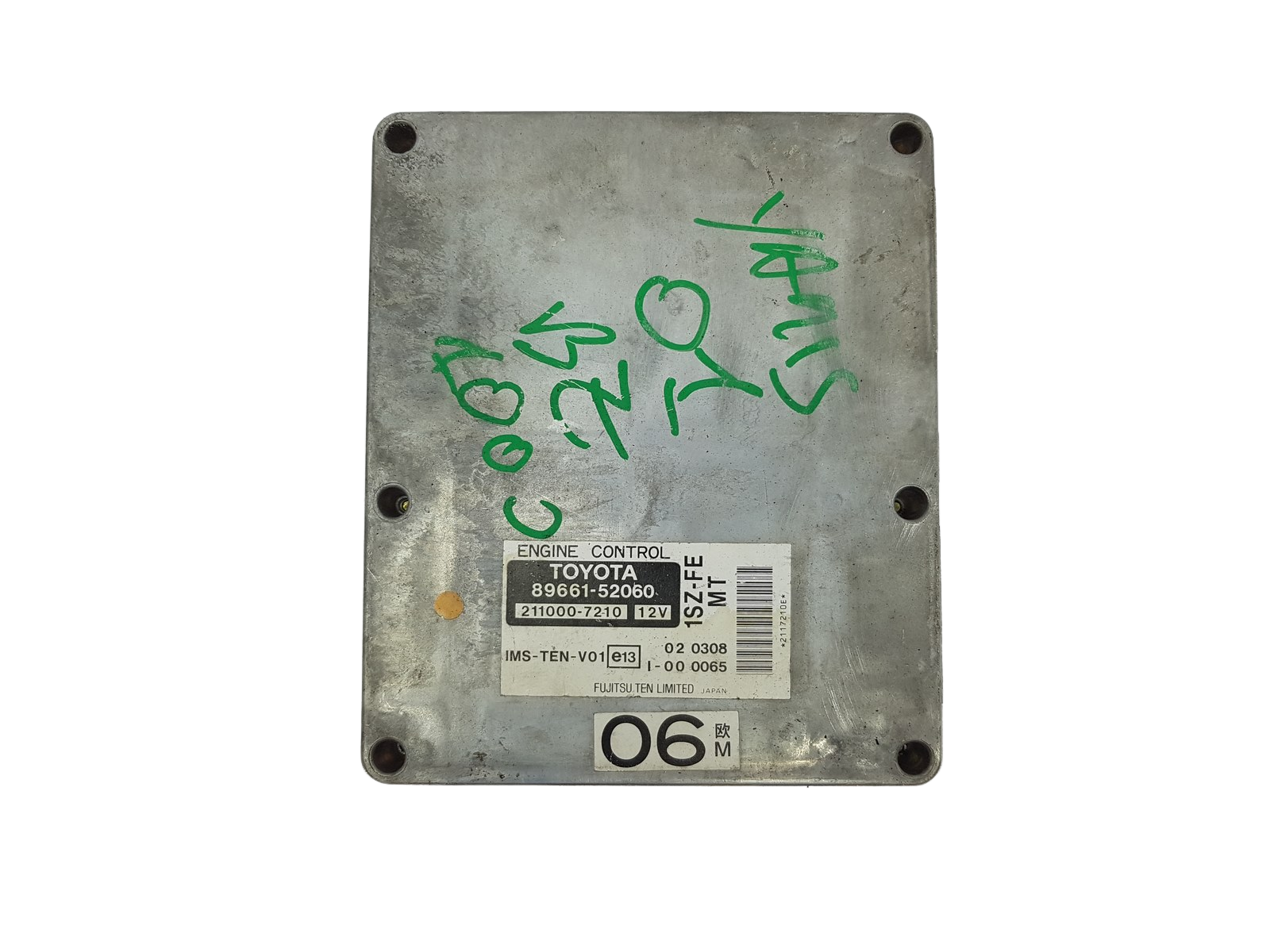 Controller Toyota 89661-52060 211000-7210 1SZ-FE Fujitsu main product photo