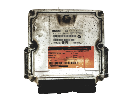 Controller P04727666AB 0281011280 Chrysler Bosch 19243 main product photo