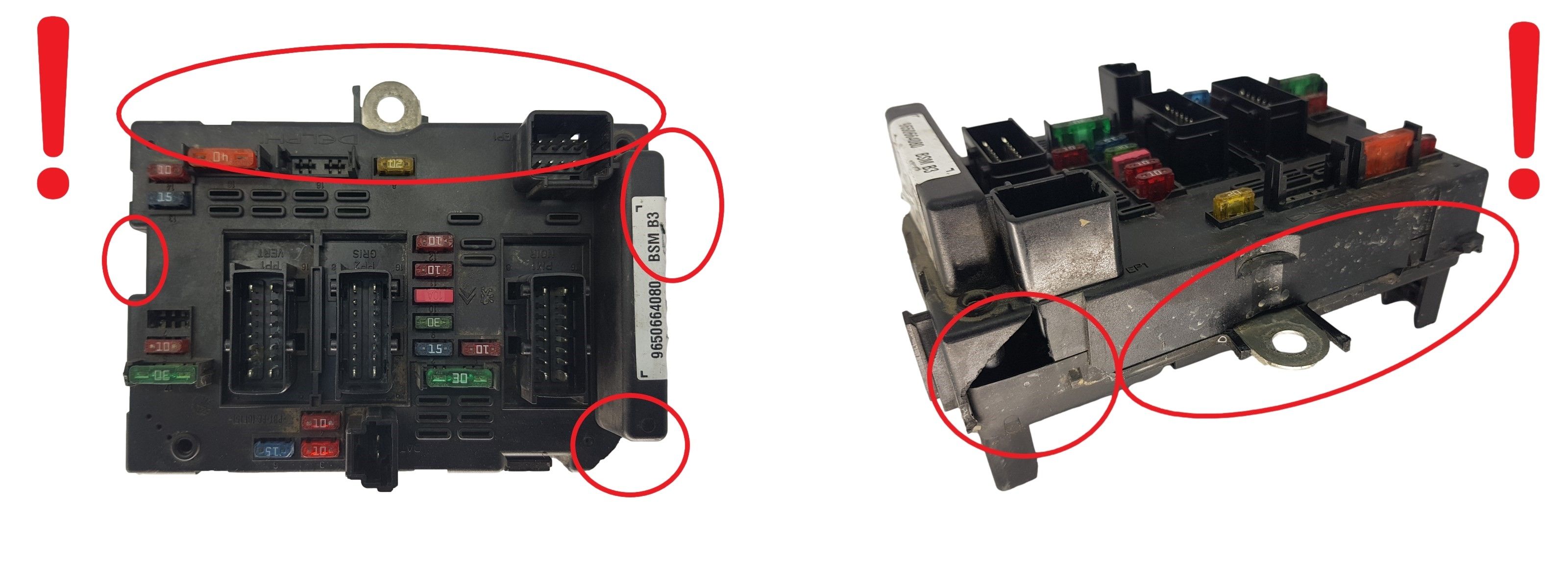 Controller BSM B3 9650664080 PSA Delphi 1967 main product photo
