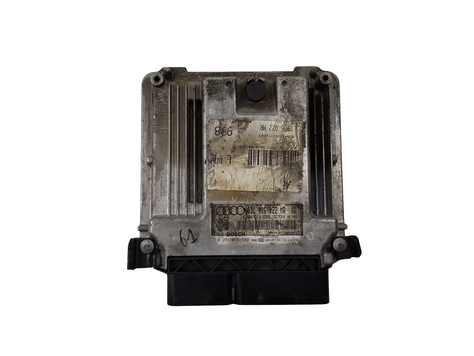 Engine Controller 03L906022MR 0281015580 Audi 1065 main product photo