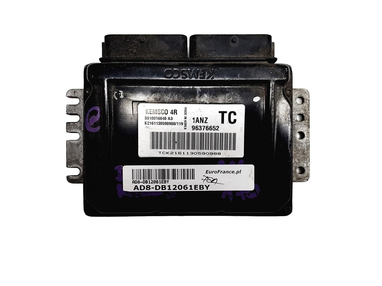 Controller 96376652 S010016040A3 Chevrolet Daewoo Kemsco main product photo