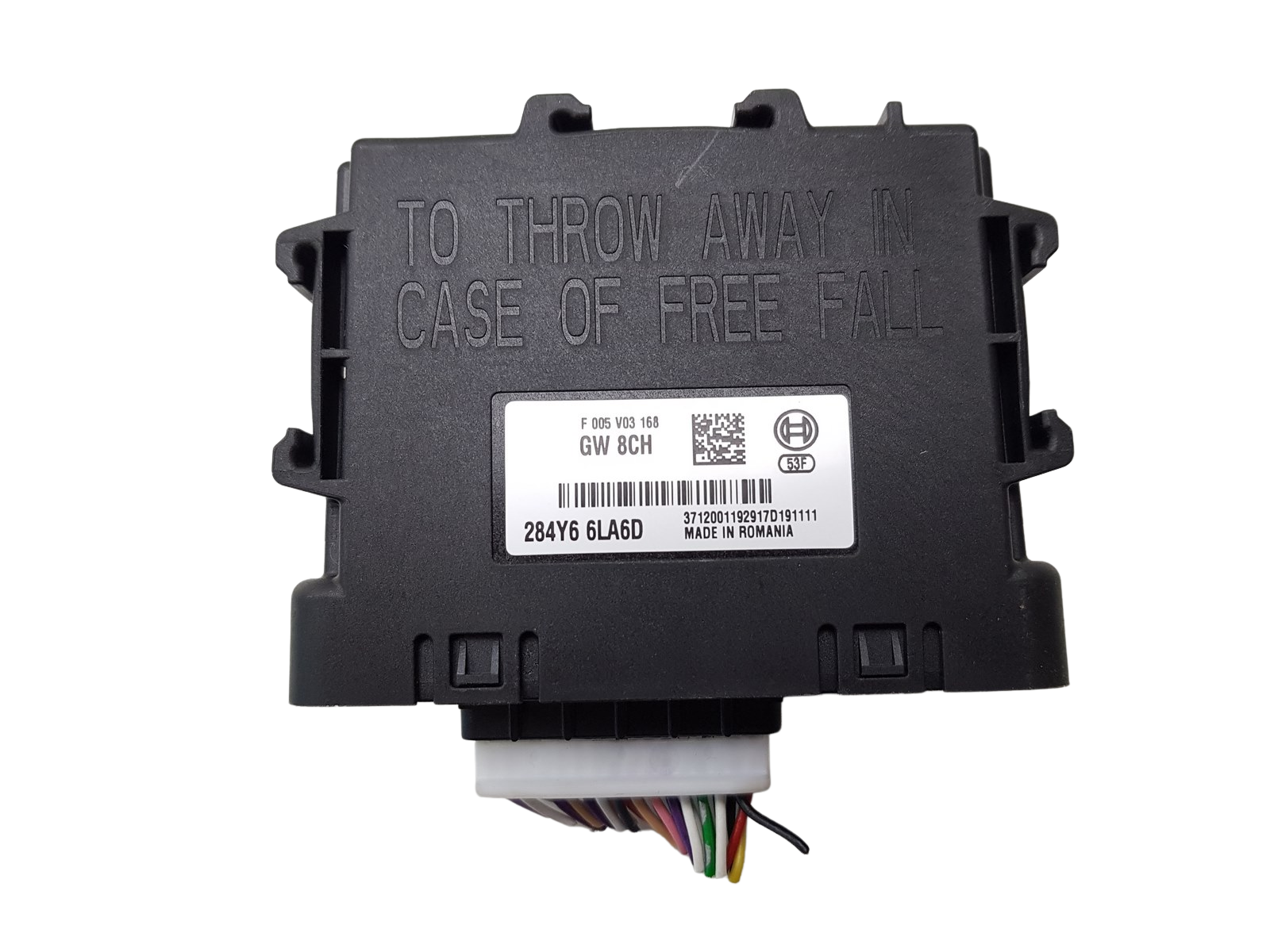 Controller TCU Renault 284Y66LA6D F005V03168 main product photo