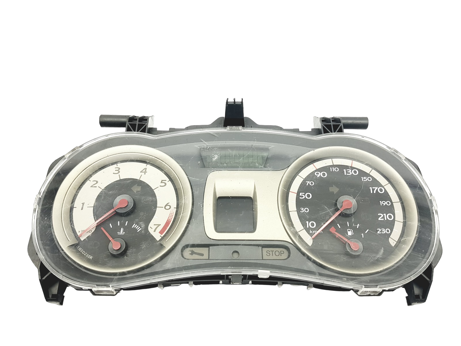 Speedometer/Instrument Cluster Renault Clio 3 8200628781 G Visteon main product photo