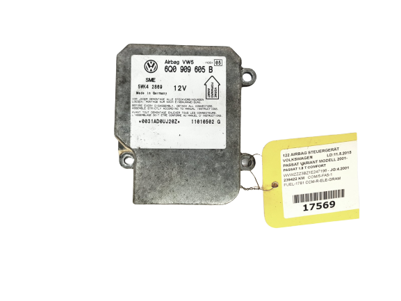 Controller 6Q0909605B 5WK42869 VW main product photo