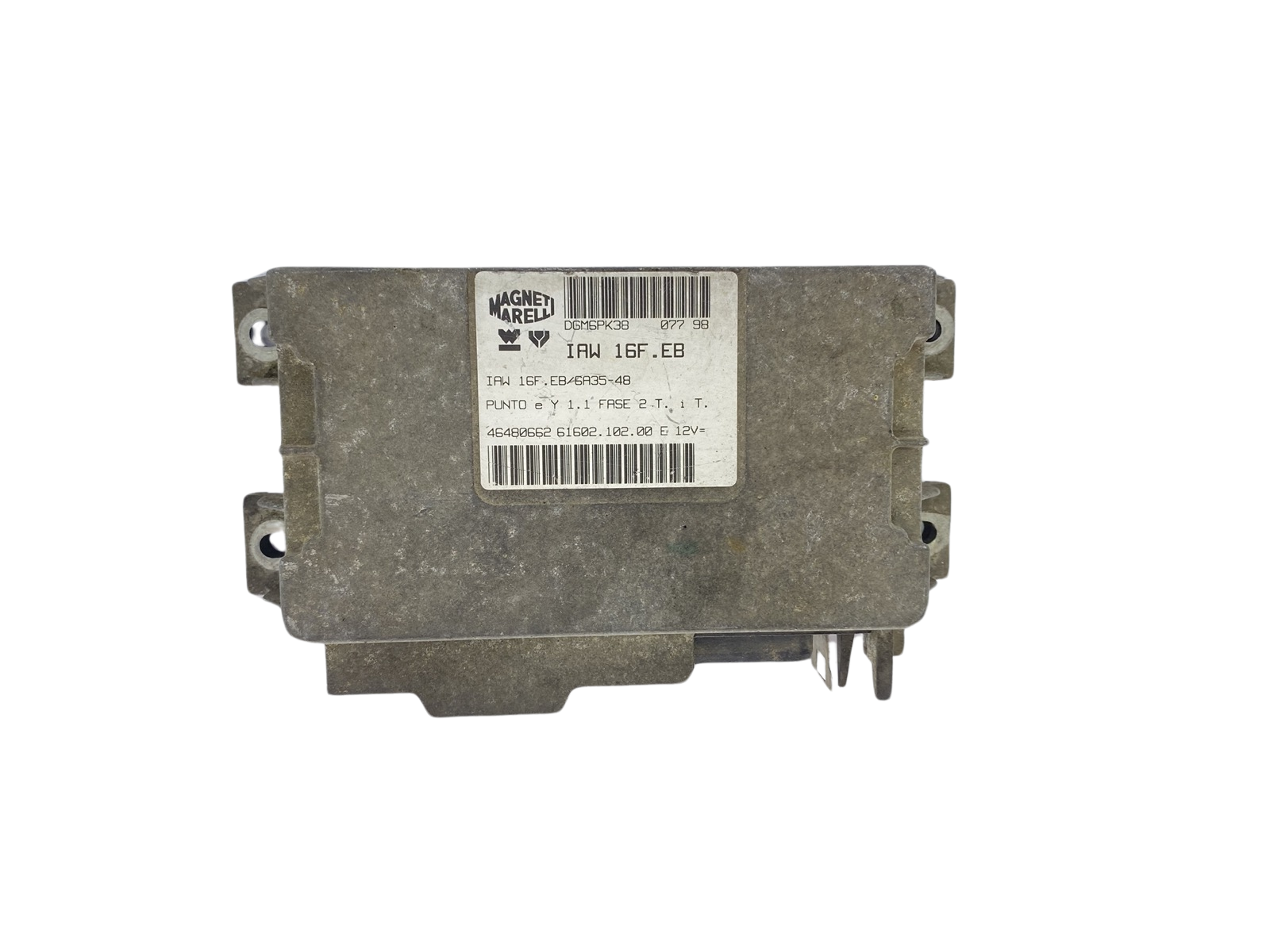 Controller 46480662 IAW16F.EB 61602.102.00 Fiat Magneti Marelli 61723 main product photo