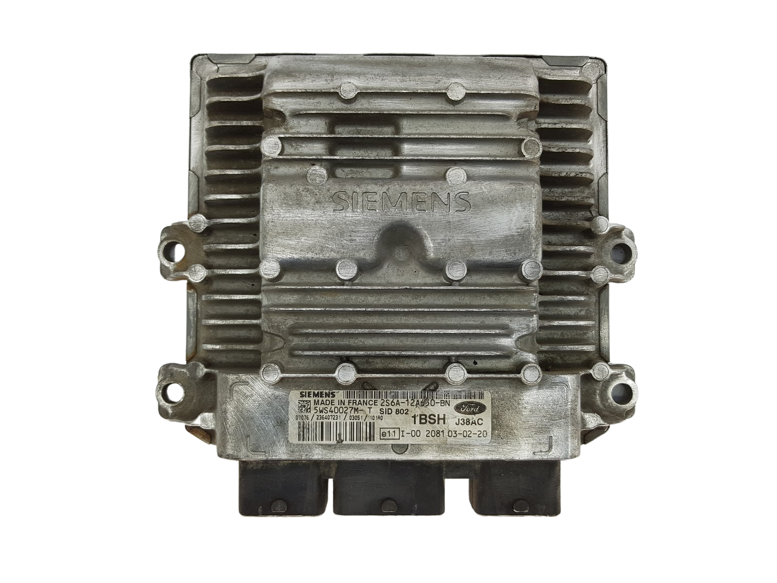 Controller 2S6A-12A650-BN 5WS40027M-T SID 802 Ford Siemens 14611 main product photo