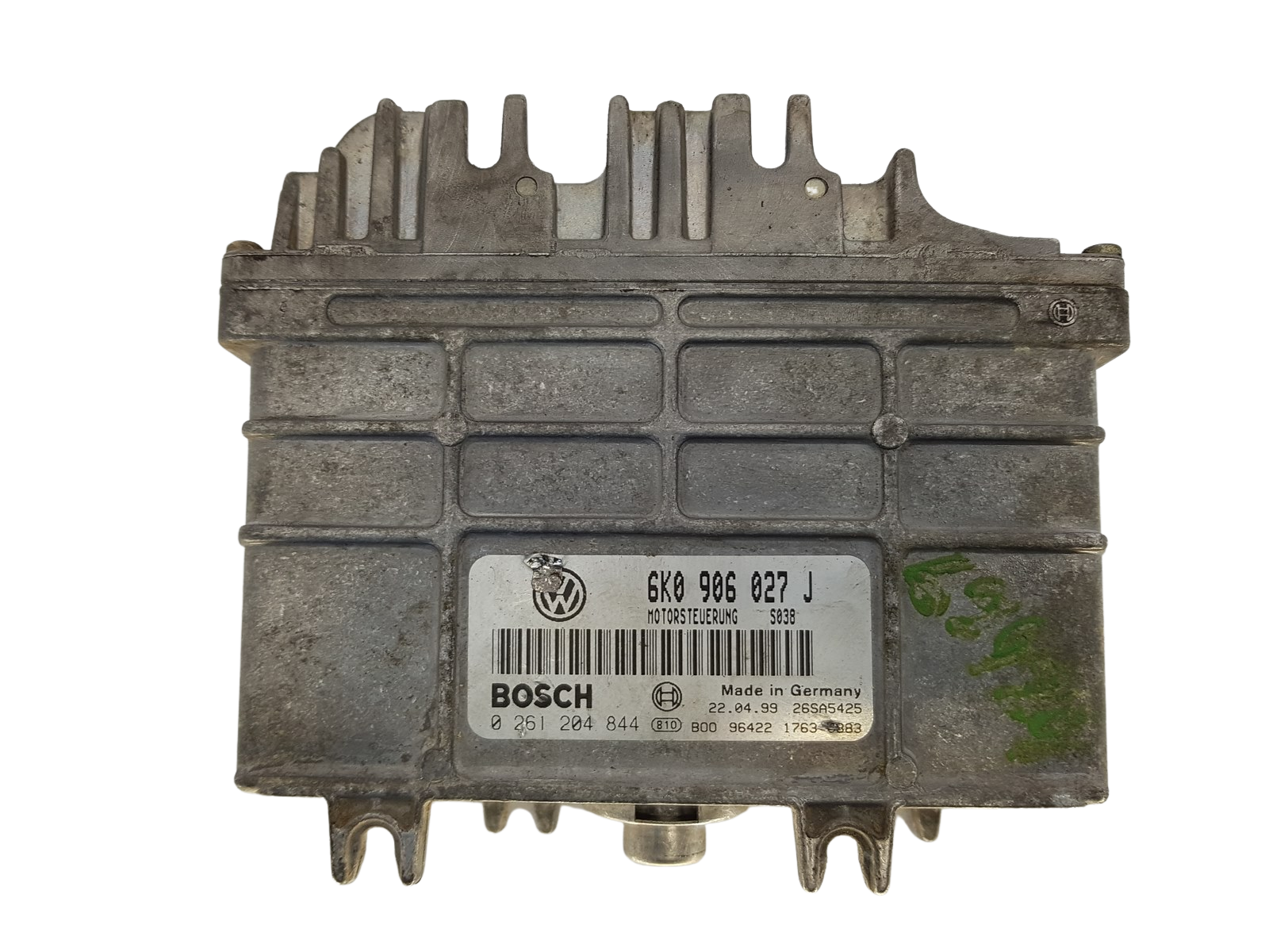 Controller 6K0906027J 0261204844 Seat VW Bosch 1038 main product photo