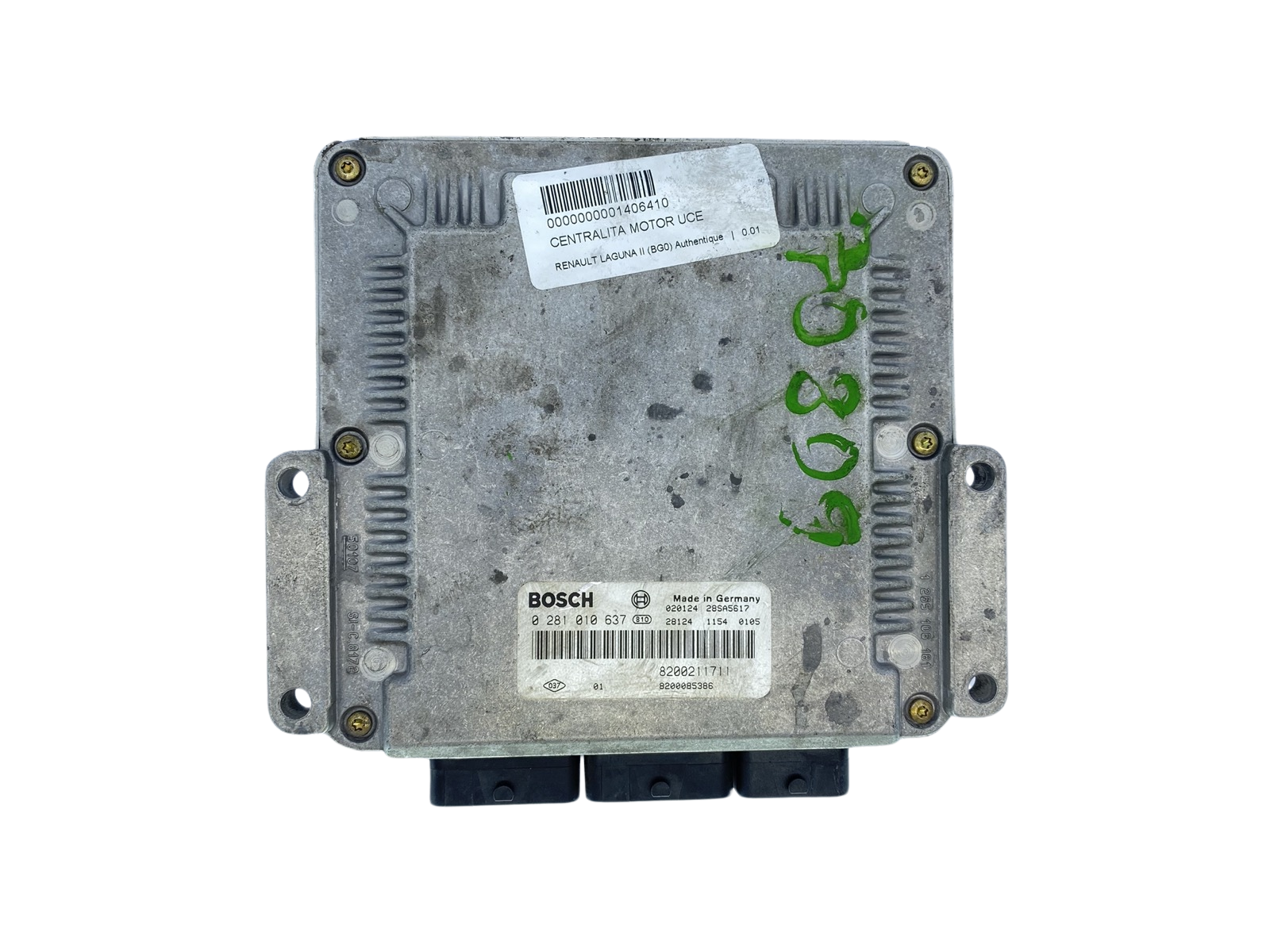 Controller 0281010637 8200211711 8200085386 Renault Bosch 62821 main product photo