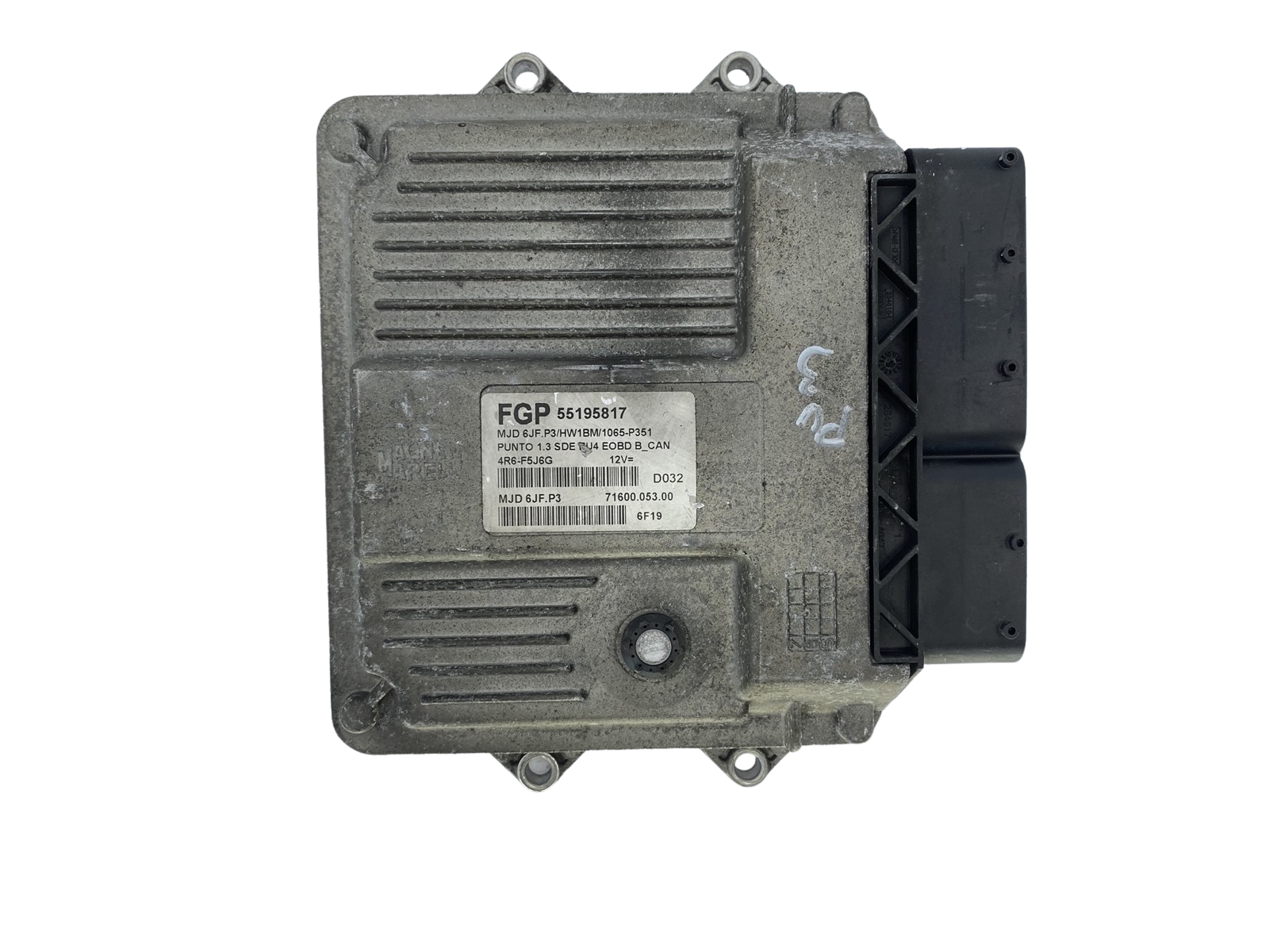 Controller FGP 6JF.P3 55195817 71600.053.00 Fiat Magneti Marelli 53316 main product photo
