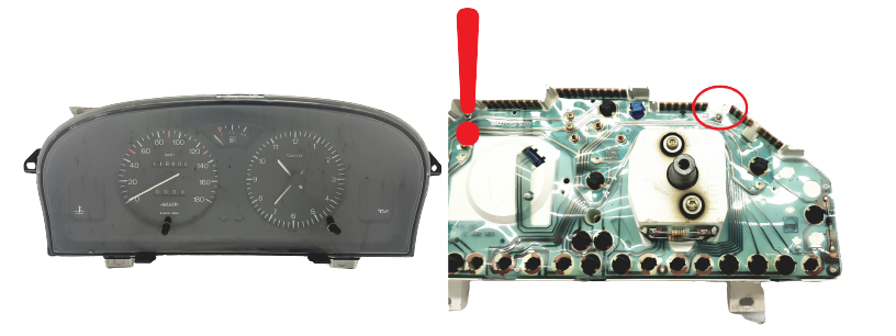 Speedometer/Instrument Cluster Citroen AX 9623423380 09021979901 55501 main product photo