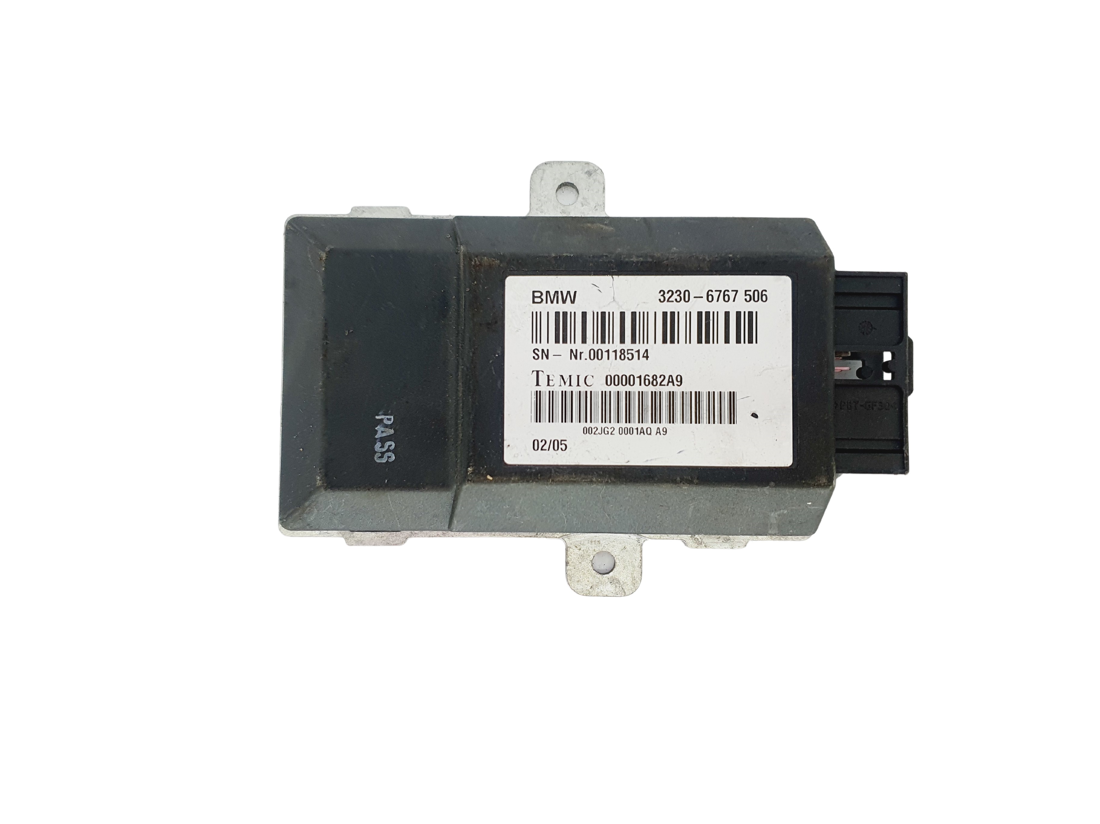 Controller Moduł 00001682A9 6767506 BMW Temic main product photo