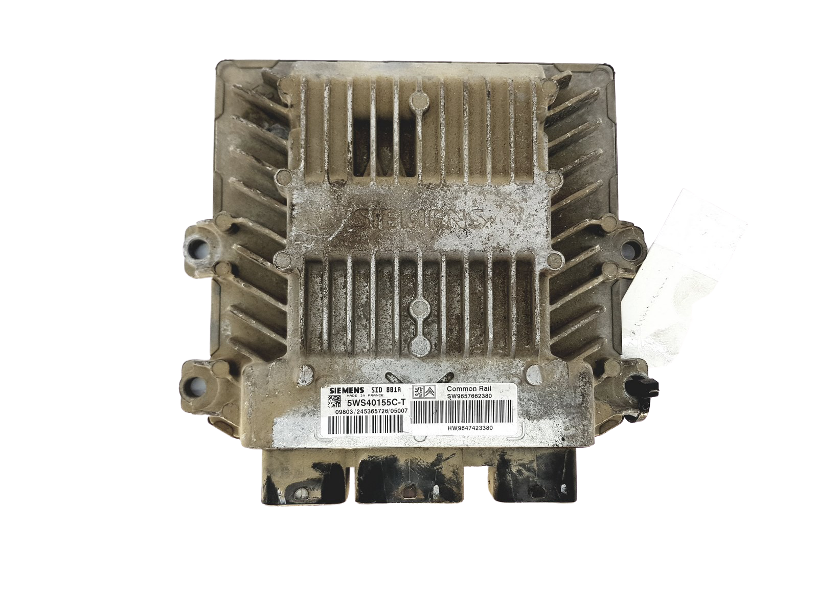 Controller 9657662380 9647423380 5WS40155C-T PSA Siemens 24151 main product photo