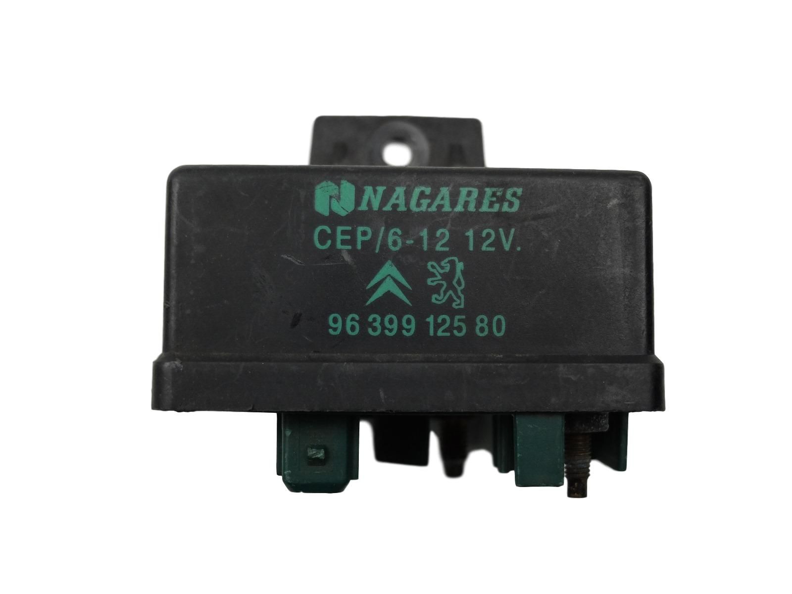 Plug Relay 9639912580 Citroen Peugeot NAGARES main product photo