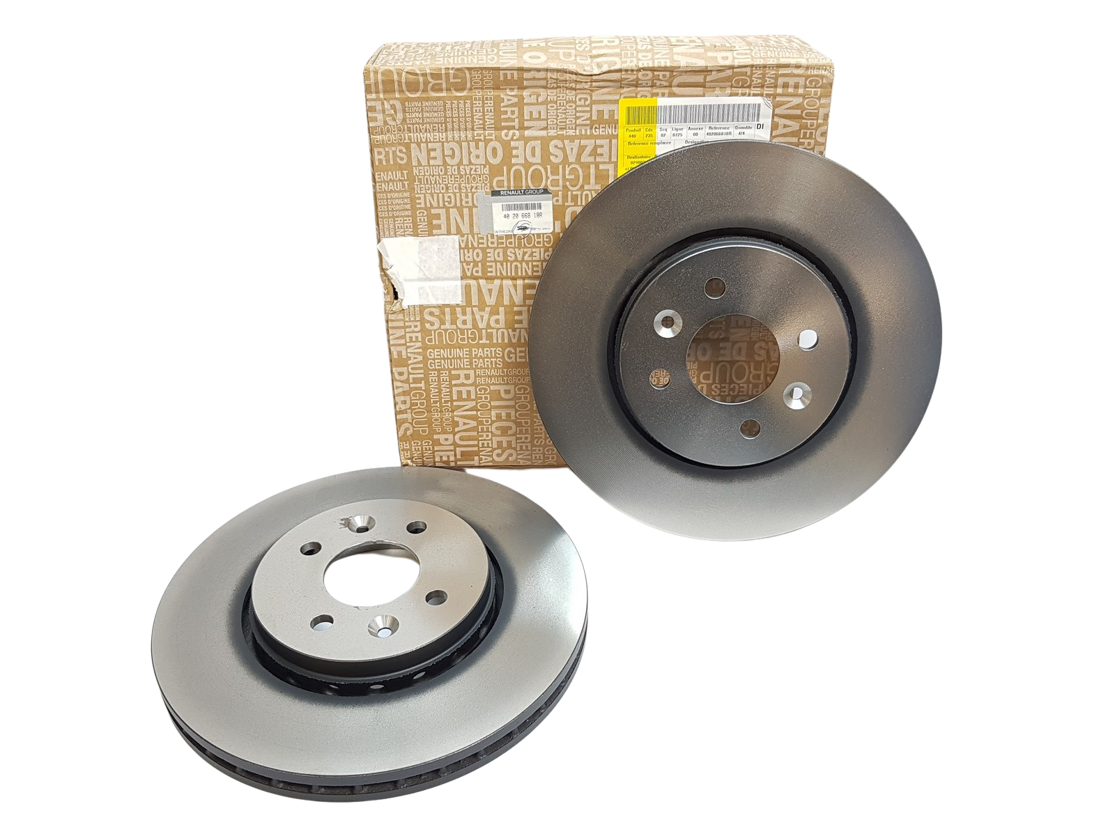 Brake Discs Original Renault Dacia 402066818R main product photo