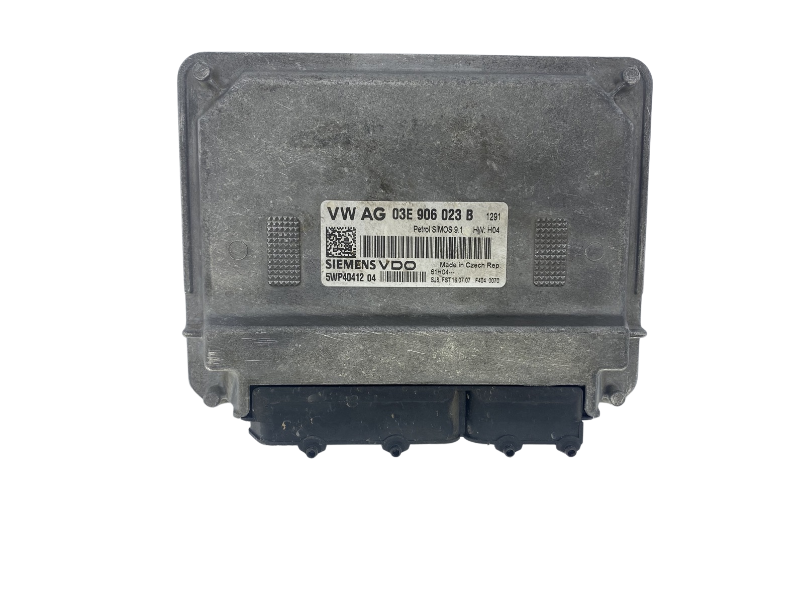 Controller 03E906023B 5WP40412 04 VW SKODA Siemens 49217 main product photo