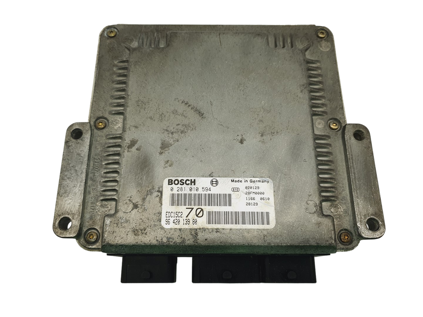 Controller 0281010594 9642013980 EDC15C2 PSA Bosch 69269 main product photo