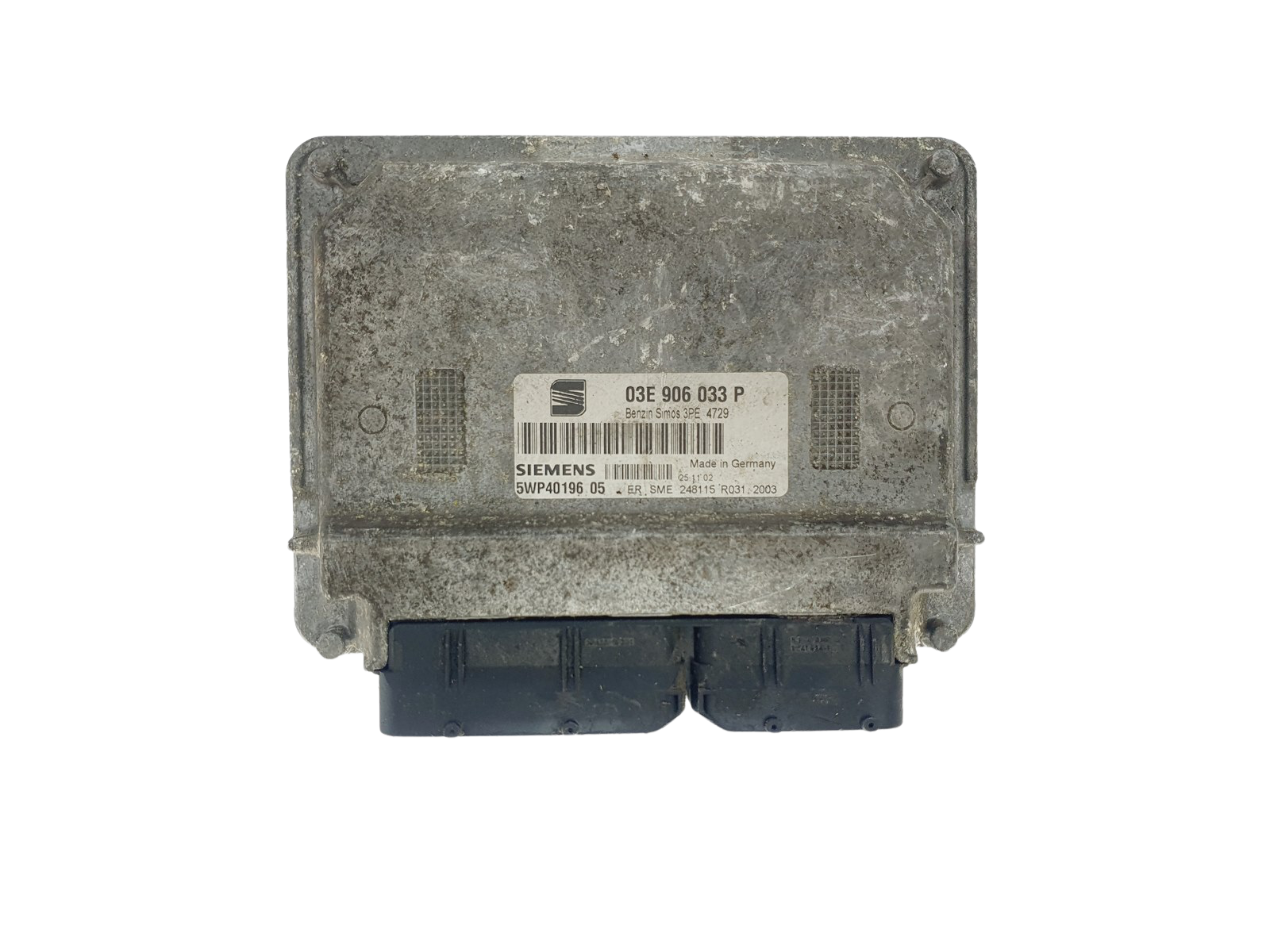 Controller 03E906033P 5WP40196 05 Seat Siemens 44642 main product photo