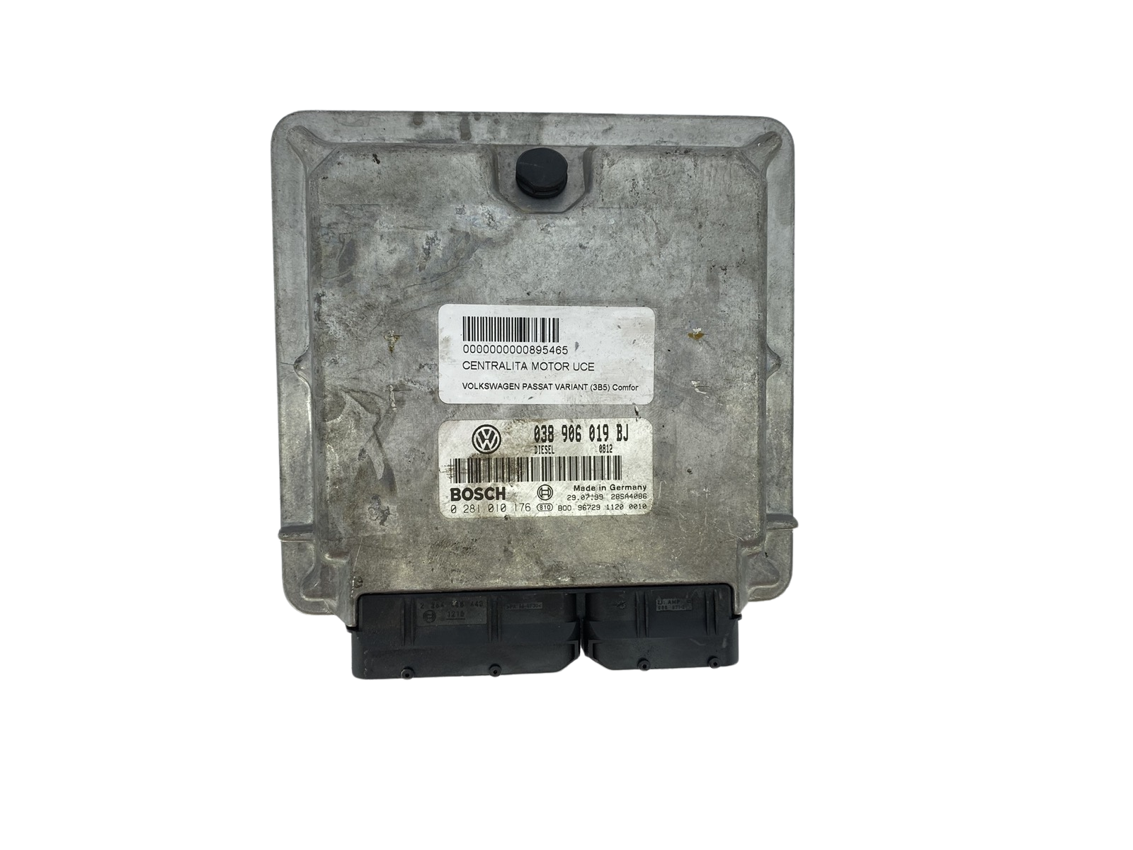 Controller 038906019BJ 0281010176 Volkswagen Bosch 61219 main product photo