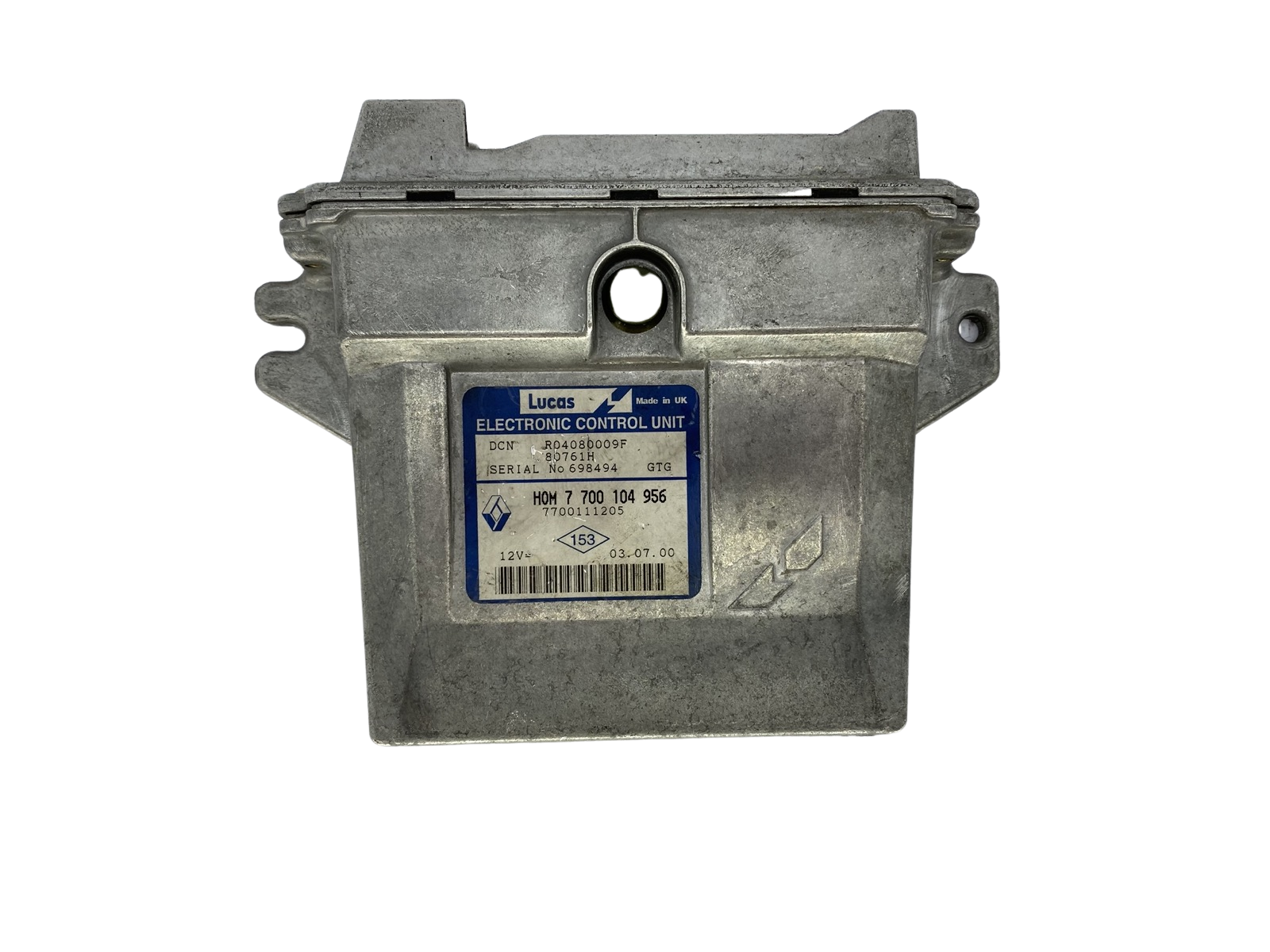 Controller 7700104956 7700111205 R04080009F 80761H Renault 53812 main product photo