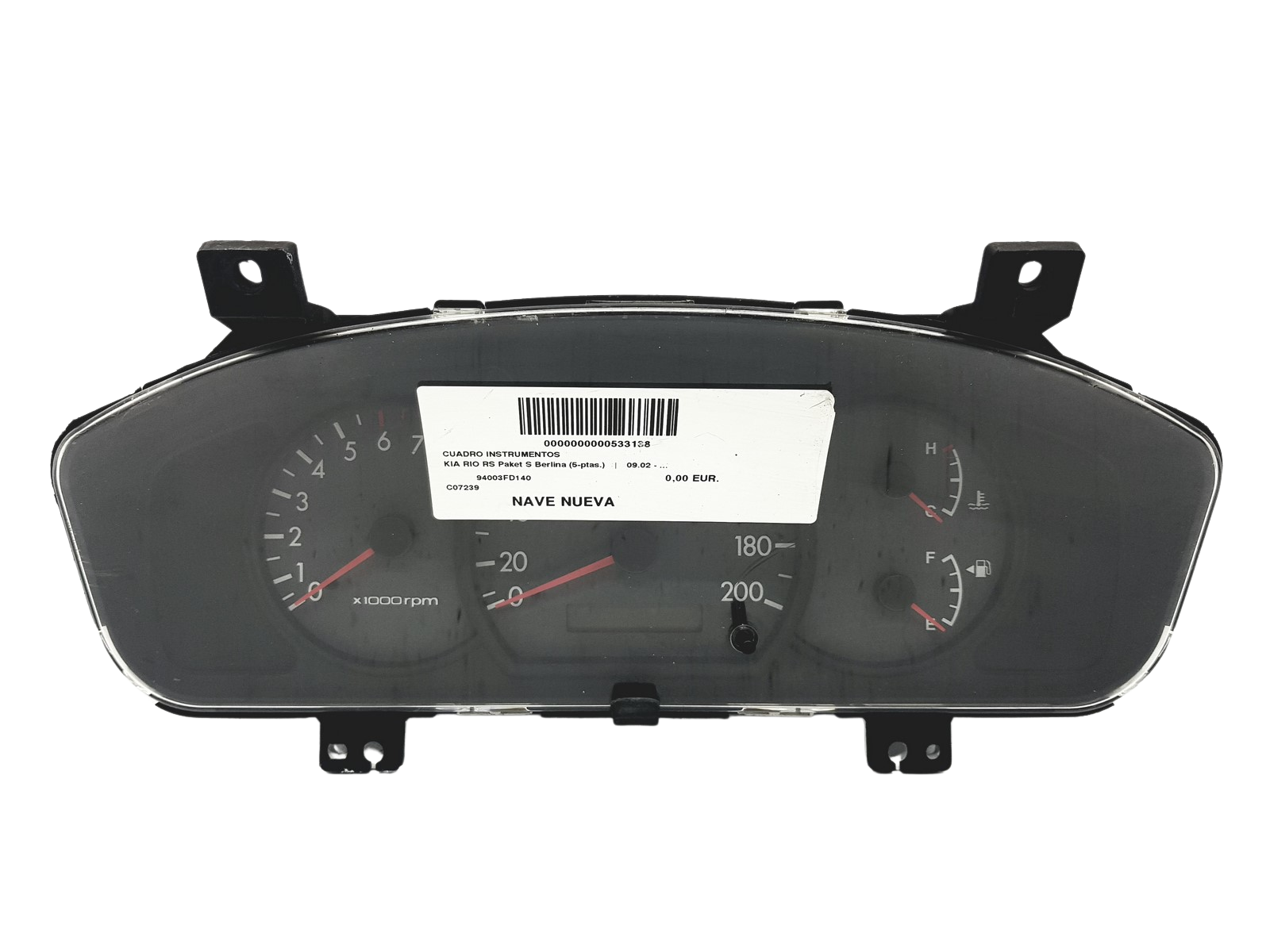 Speedometer/Instrument Cluster Kia Rio 94003-FD140 2004-26200K 57613 main product photo