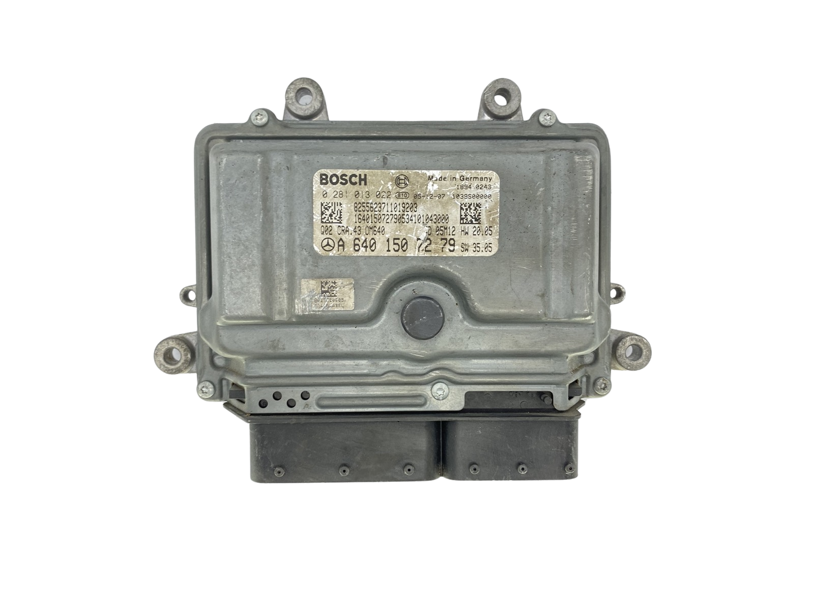 Controller A6401507279 0281013022 Mercedes Bosch 58168 main product photo